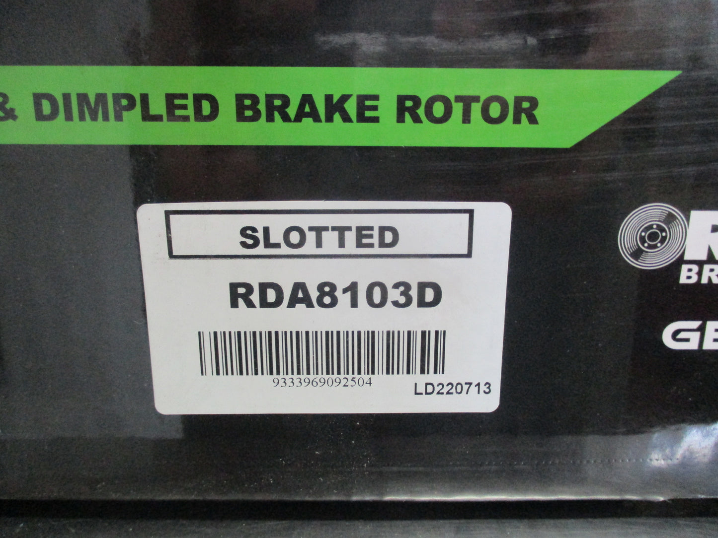 RDA Slotted & Dimpled Front Brake Rotors To Suit Holden VE HSV Series 2 / VF SS Redline With Front Brembo Set Up New Part