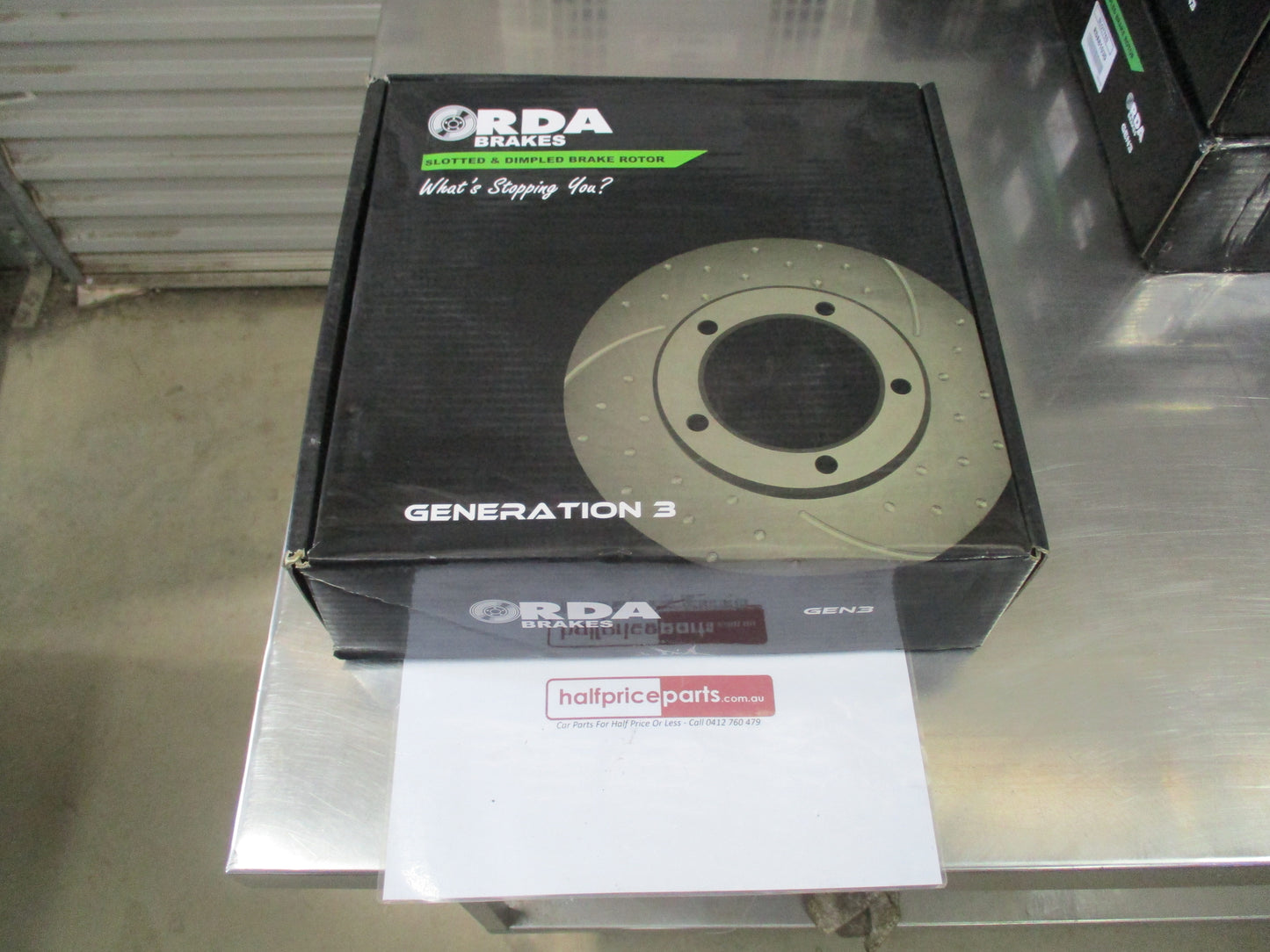 RDA Slotted & Dimpled Front Brake Rotors To Suit Holden VE HSV Series 2 / VF SS Redline With Front Brembo Set Up New Part