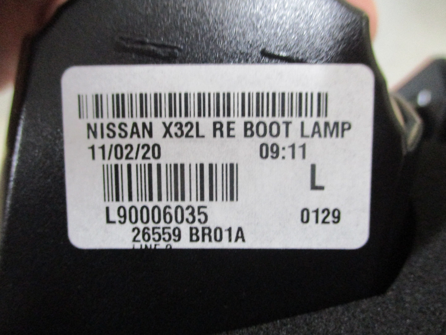 Nissan Qashqai J10 Genuine Passenger Rear Tail Gate Light New Part