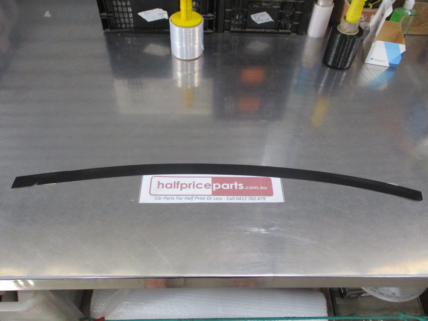 Mazda 3 Sedan Genuine Left Hand Rear Door Frame Upper Black Out Tape New Part
