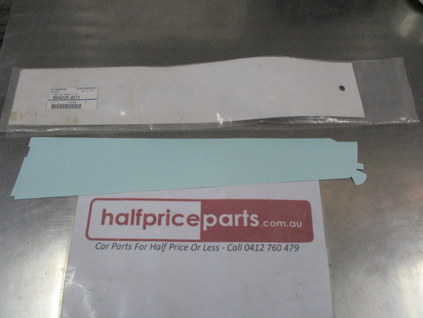 Subaru Impreza/WRX/STI/Crosstrek Genuine Left Rear Door Forward Blackout Tape New Part