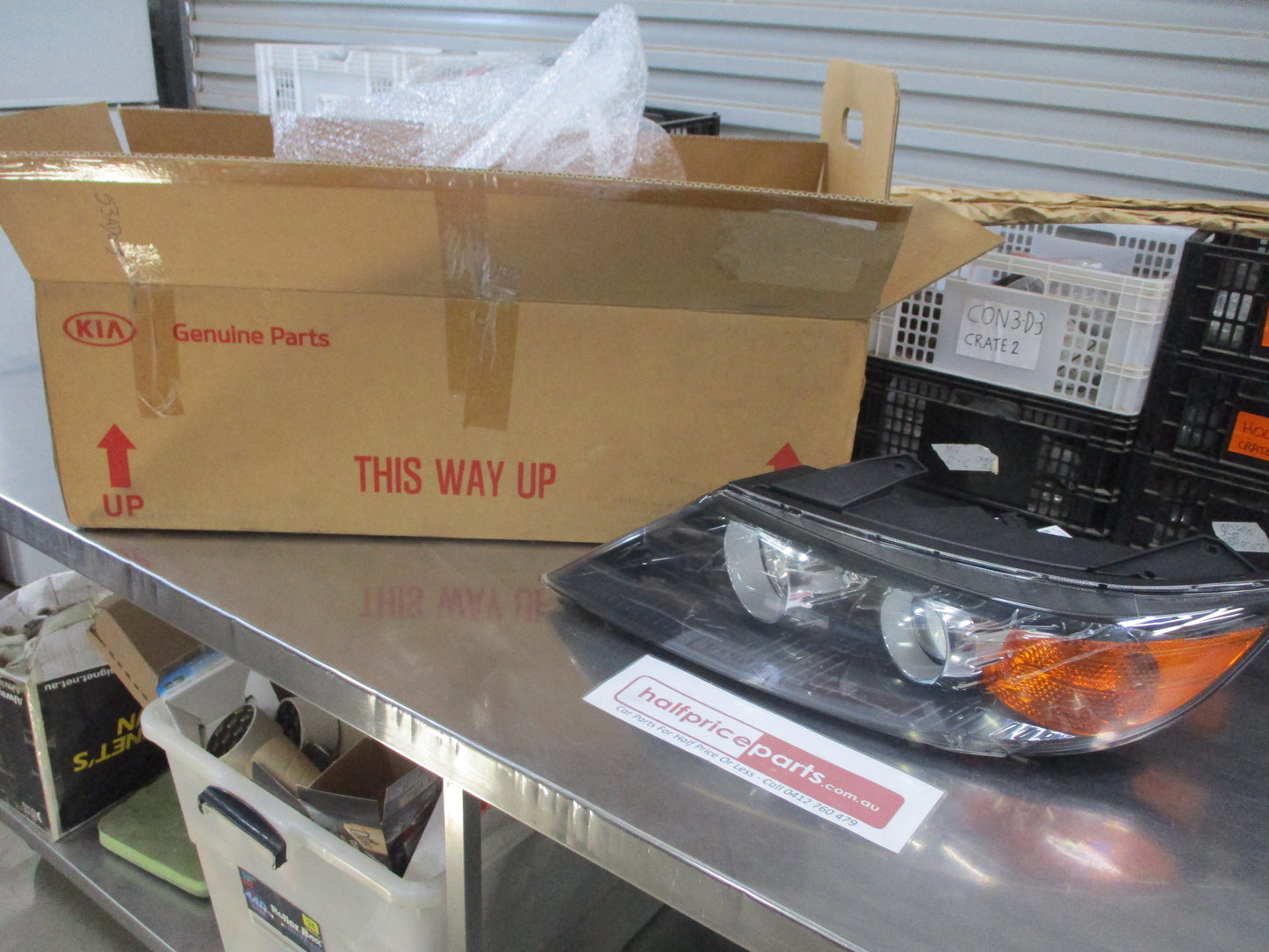 Kia Sorento Genuine Left Hand Front Headlight Assembly New Part