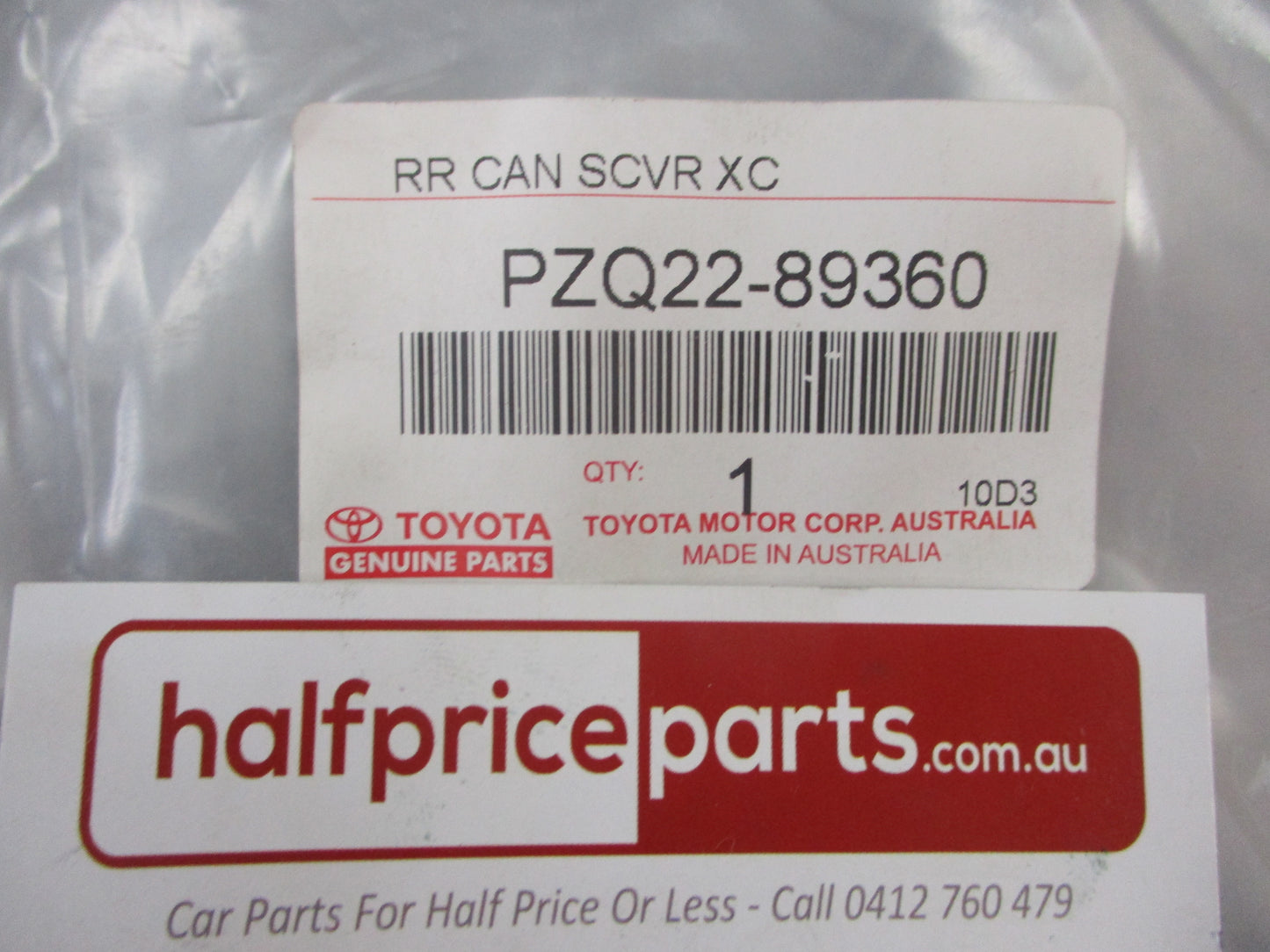 Toyota Hilux Extra Cab Genuine Rear Full Canvas Seat Covers New Part