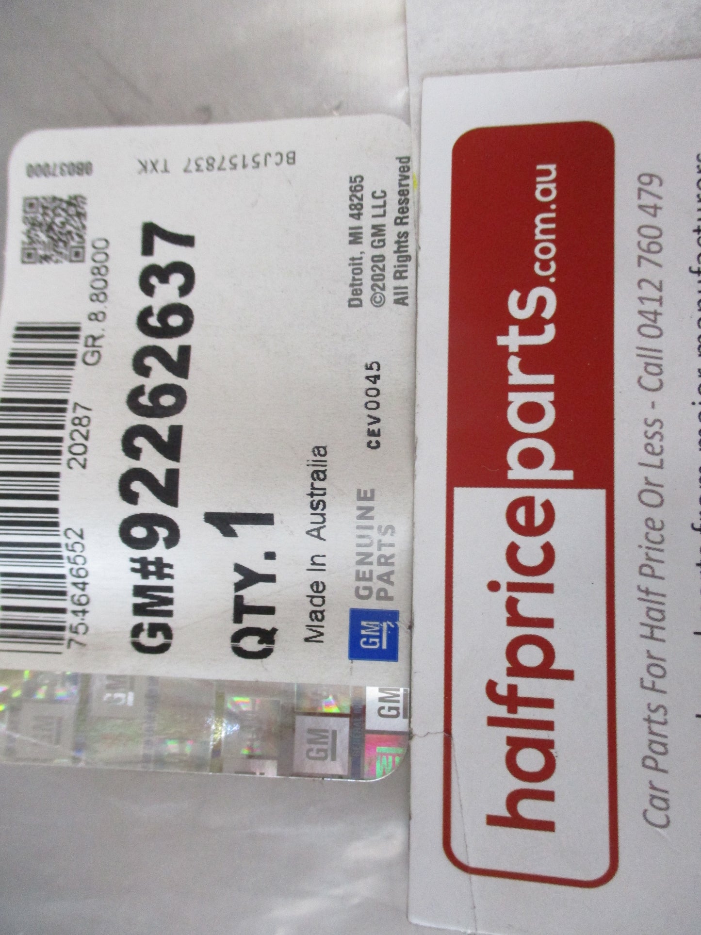 Holden Captiva CG Genuine Log Book Service And Warranty New Part