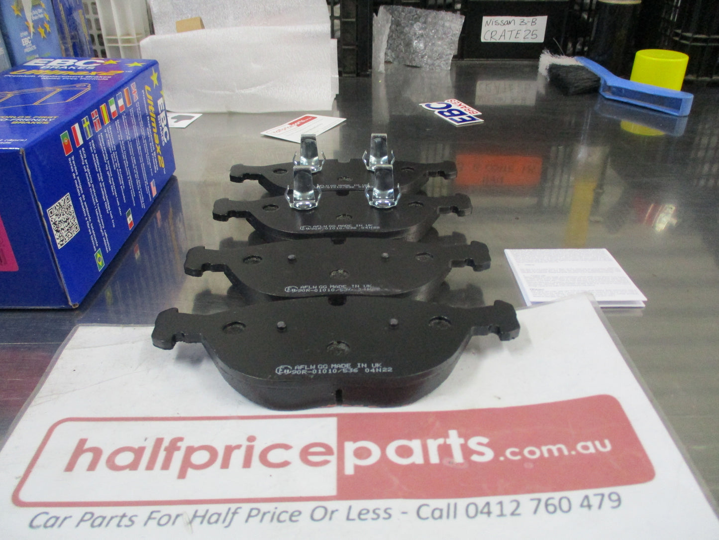 EBC Ultimax Front Brake Pads To Suit Audi/BMW/Mercedes-Benz/VW New Part