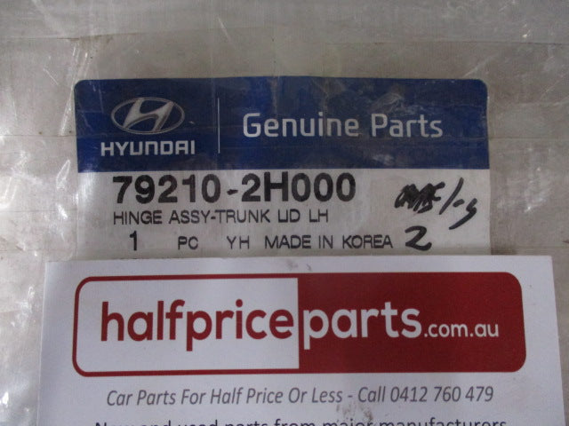 Hyundai Elantra Sedan Genuine Left Hand Boot Lid Hinge New Part