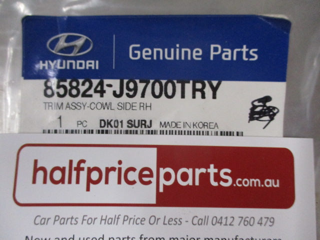 Hyundai Kona Genuine Right Hand Front Cowl Side Trim New Part