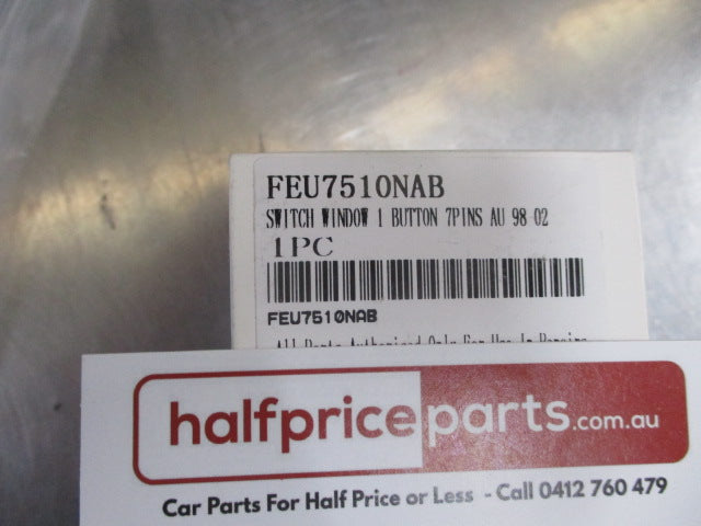 SSS Auto Single 1 Button 7 Pins Suits Ford AU Falcon Left Front Or Both Rear Doors New Part