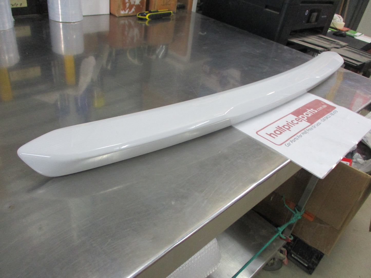 Subaru WRX Genuine Rear Boot Spoiler (White) New Part
