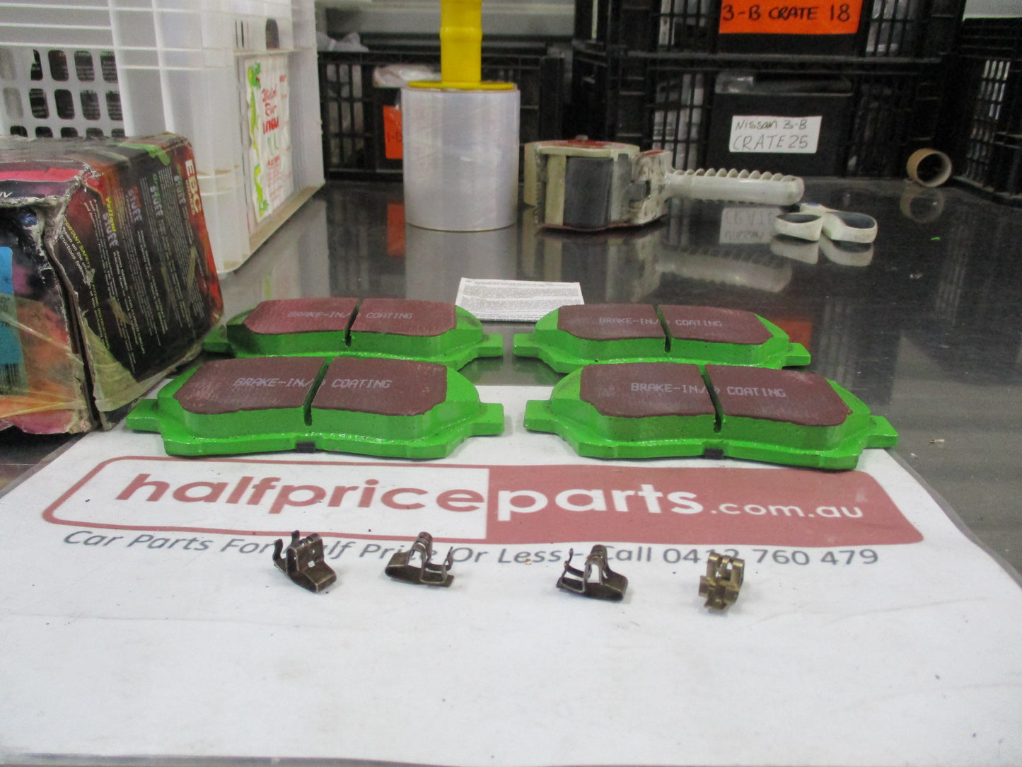 EBC Greenstuff Front Brake Pads Suits Lexus GS/LS-Toyota Altezza/Aristo/Camry/Celica/Cresta/Soarer New Part
