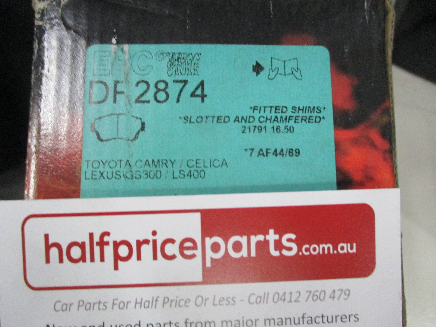 EBC Greenstuff Front Brake Pads Suits Lexus GS/LS-Toyota Altezza/Aristo/Camry/Celica/Cresta/Soarer New Part