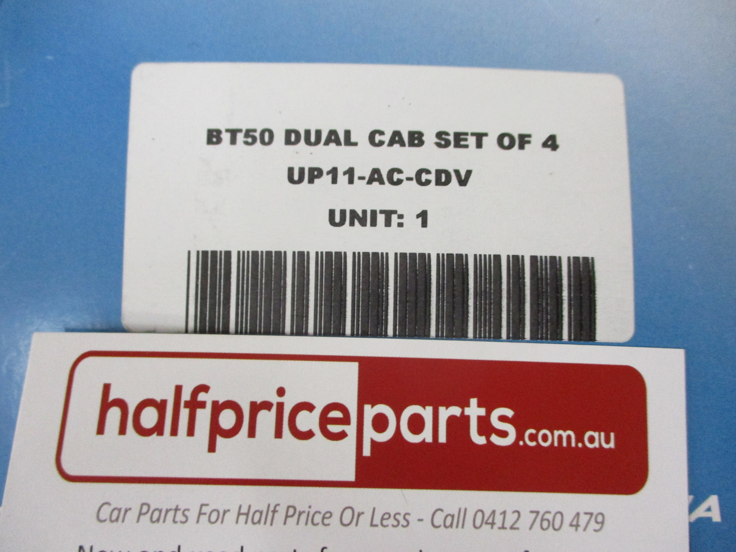 Mazda BT-50 UP-UR Dual Cab Genuine Factory Carpet Mat Set New Part