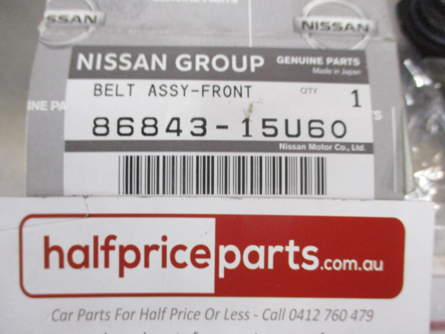 Nissan R33 Skyline GT-R Genuine Passenger Front Seat Belt Buckle New Part