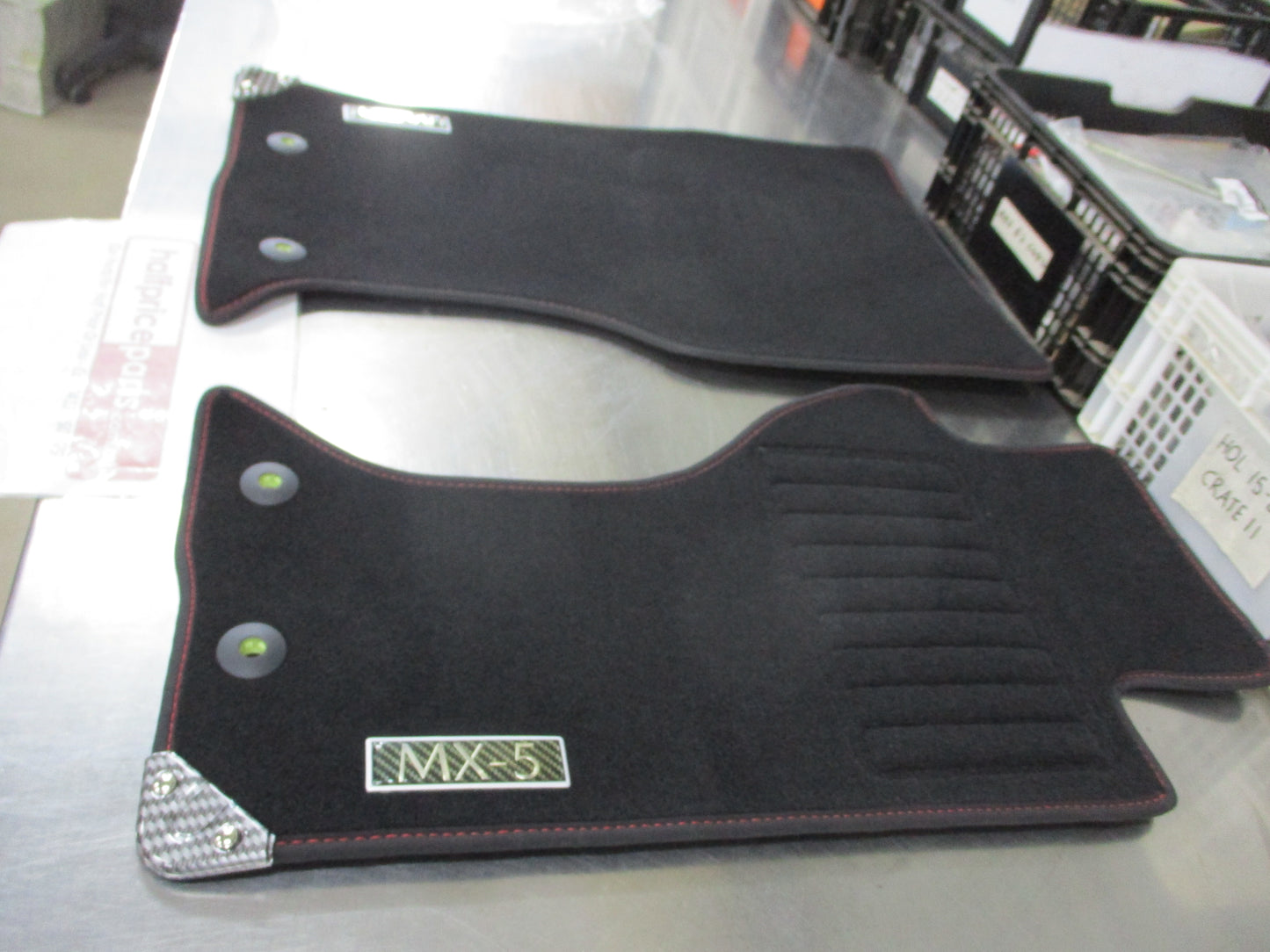 Mazda MX-5 ND Genuine Front Carpet Mat Set New Part