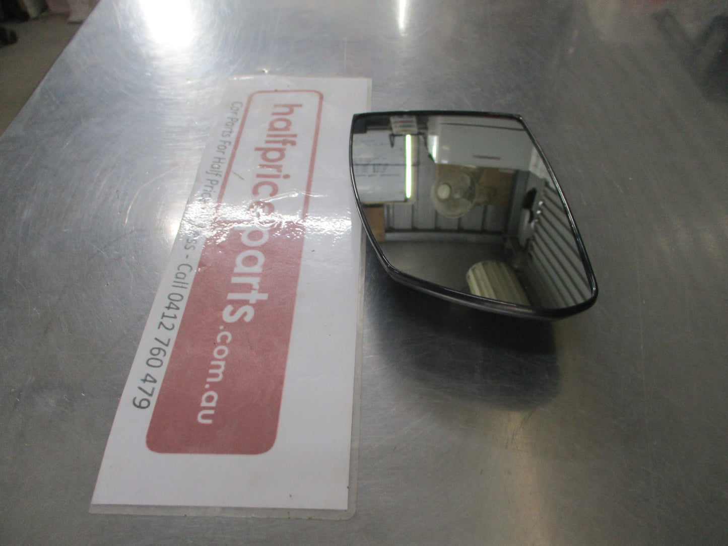 Kia Rio Genuine Left Hand Outside Mirror Glass And Holder New Part