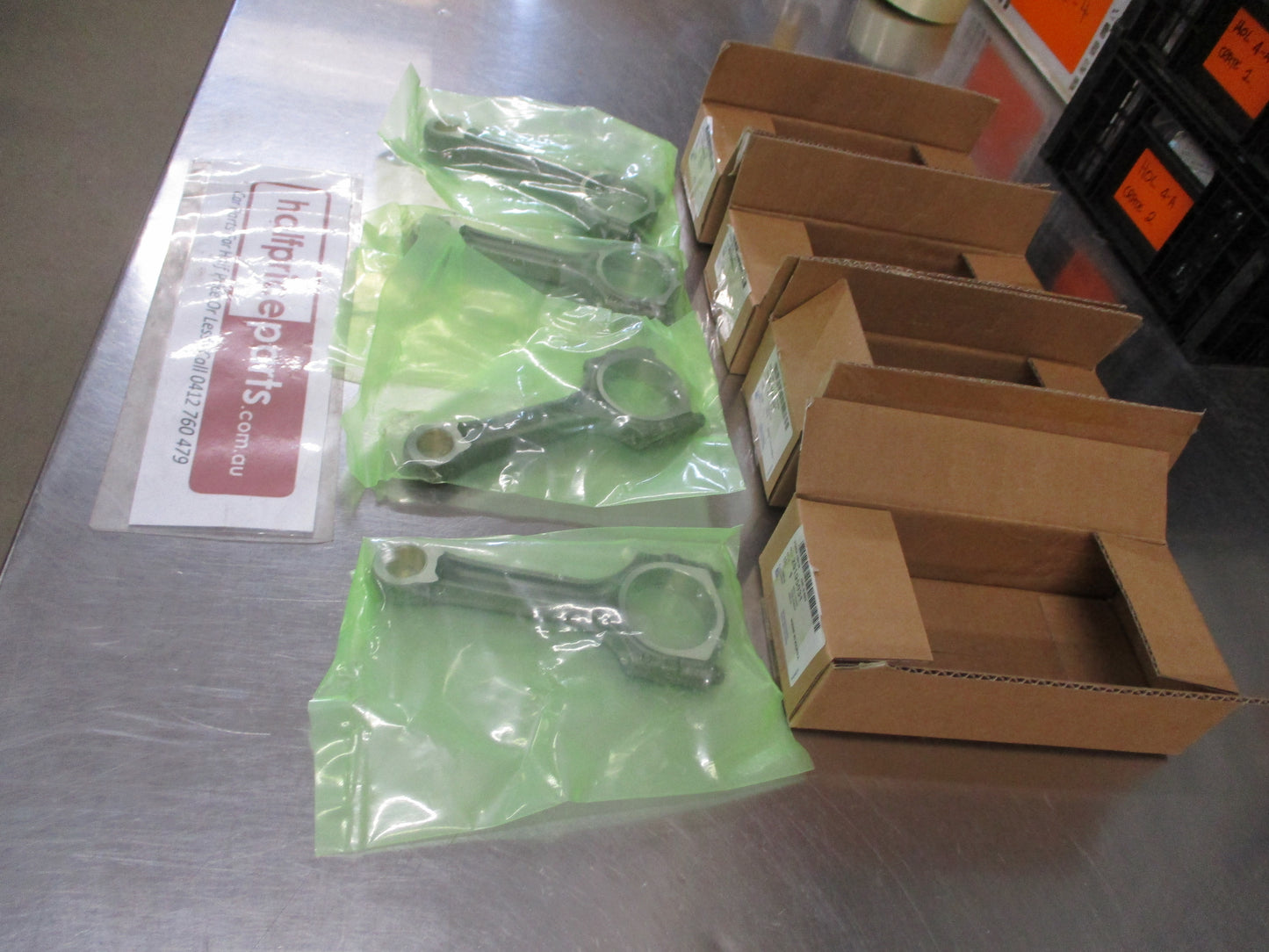 Holden TM Barina/Trax 1.4Ltr Turbo Genuine Set Of 4 Connecting Rods New Part