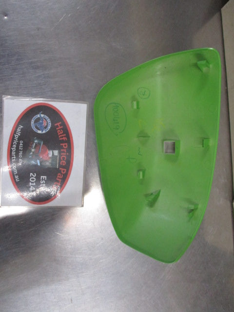 Mitsubishi Mirage Genuine Left Hand Outer Mirror Scalp (Green) New Part