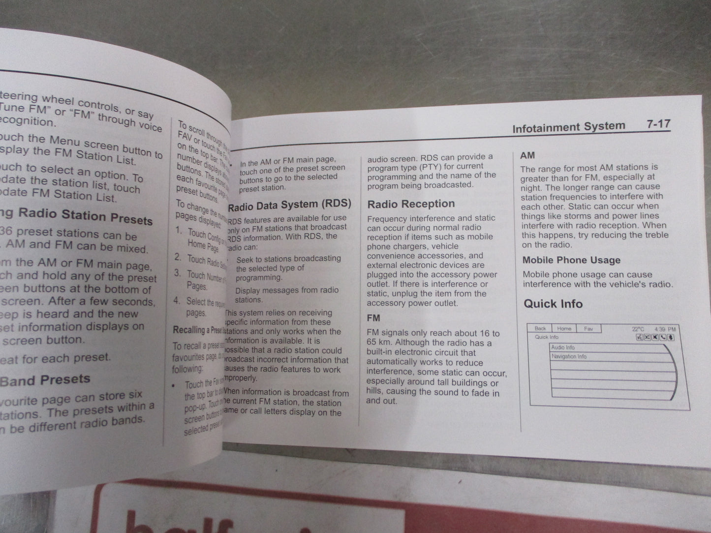 Holden VF Commodore Ute Genuine Owners Hand Book New Part