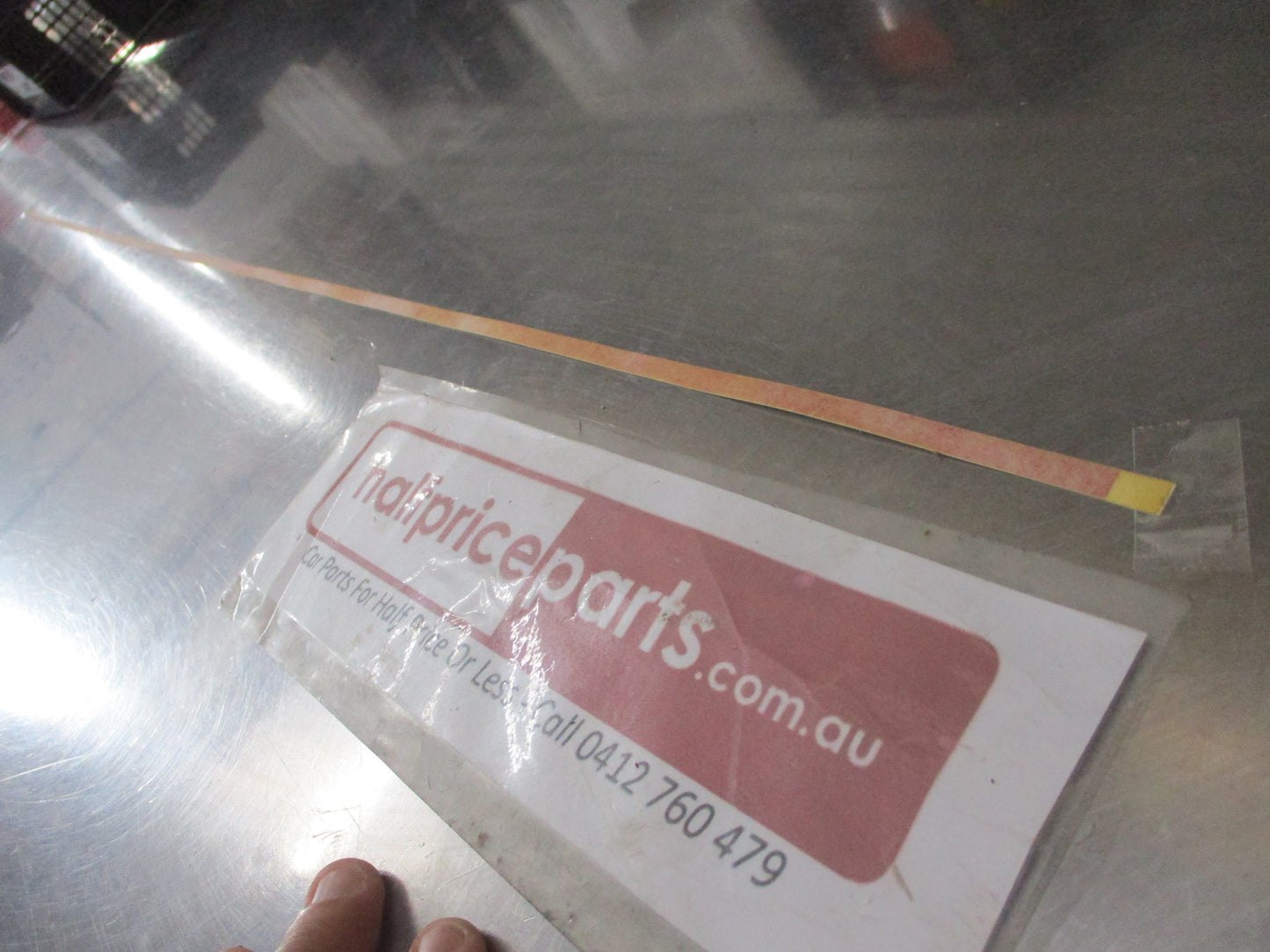 MAZDA 323 Genuine Left Hand Rear Bar Pin Stripe (RED) New Part