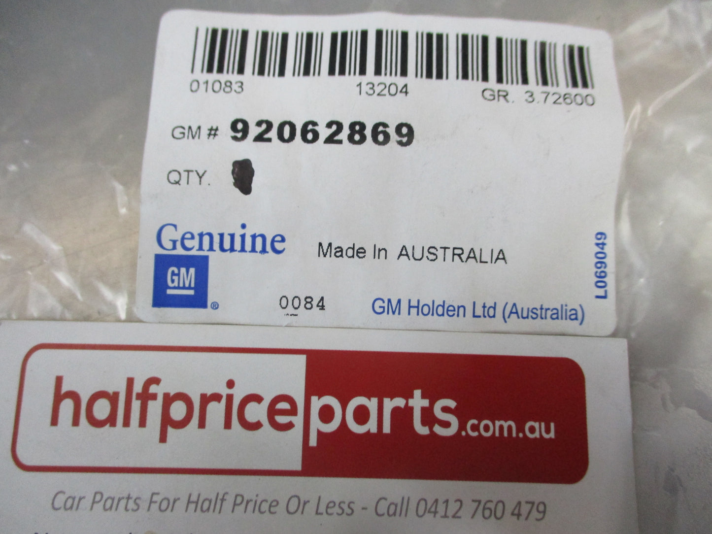 Holden Commodore L67 V6 Genuine Supercharged Throttle Body Gasket New Part