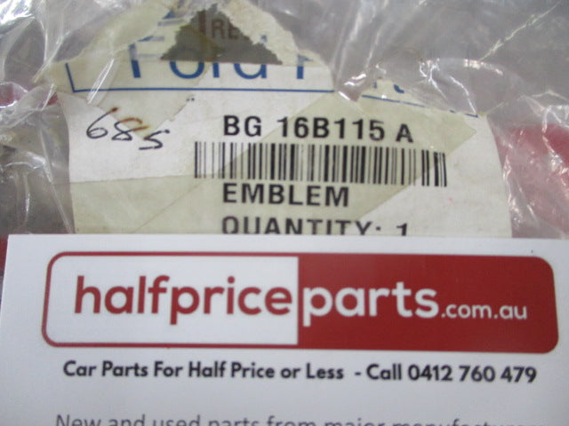 Ford Falcon FG MkII Genuine Left Hand Guard Emblem New Part