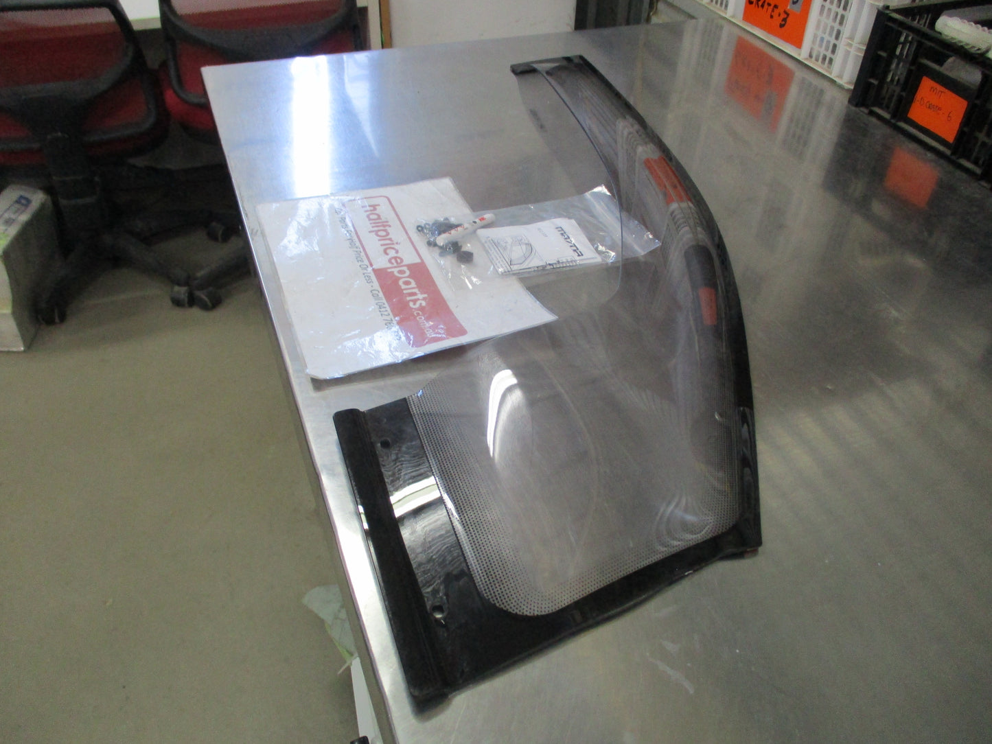 Mazda BT-50 UP/UR Genuine Front Right Hand Weathershield New Part