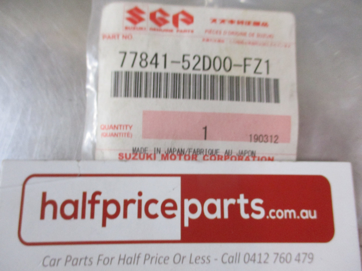 Suzuki Grand Vitara XL-7 Genuine Guard Emblem New Part