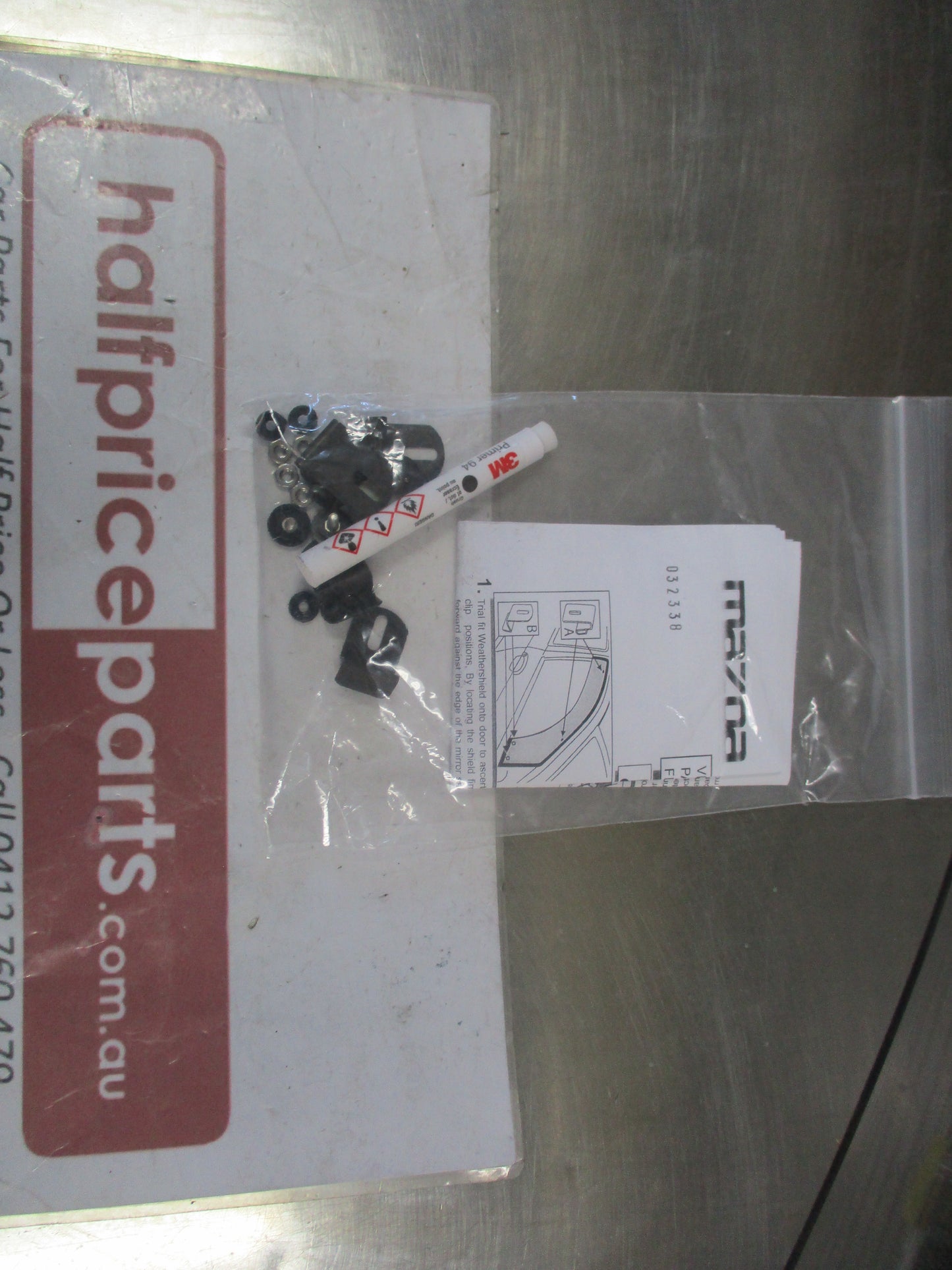 Mazda BT-50 UP/UR Genuine Front Right Hand Weathershield New Part