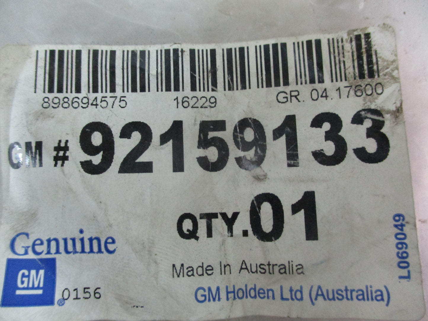 Holden VE/VF Commodore Genuine Rear Suspension Crossmember Bush New Part