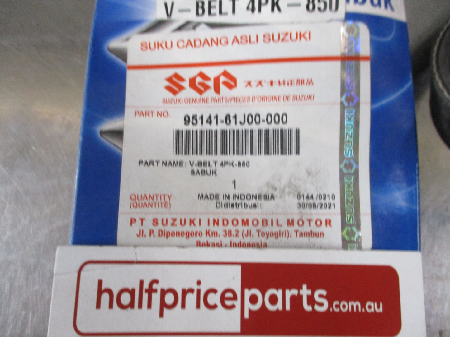 Suzuki APV-Mega Carry Genuine Fan Belt 4PK-850 New Part