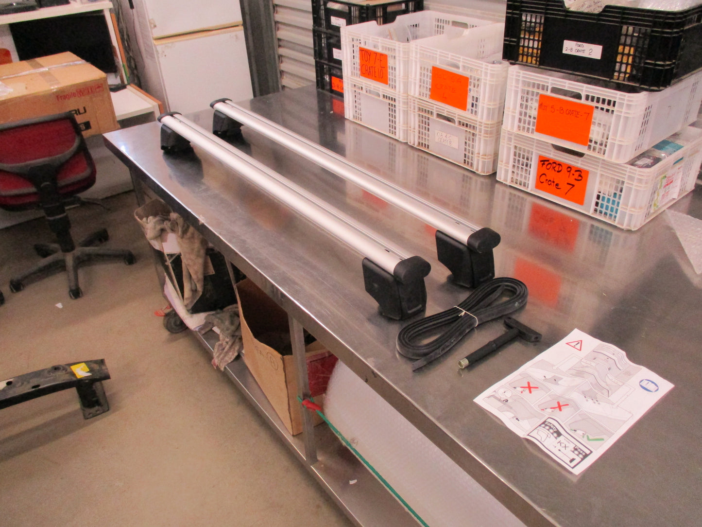 Audi Q5 Genuine Roof Rack Kit New