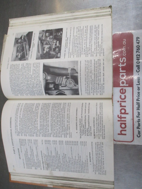 Gregory's Manual Suits Toyota Hilux/Forerunner 1981 To 1989 2.4L Used Part