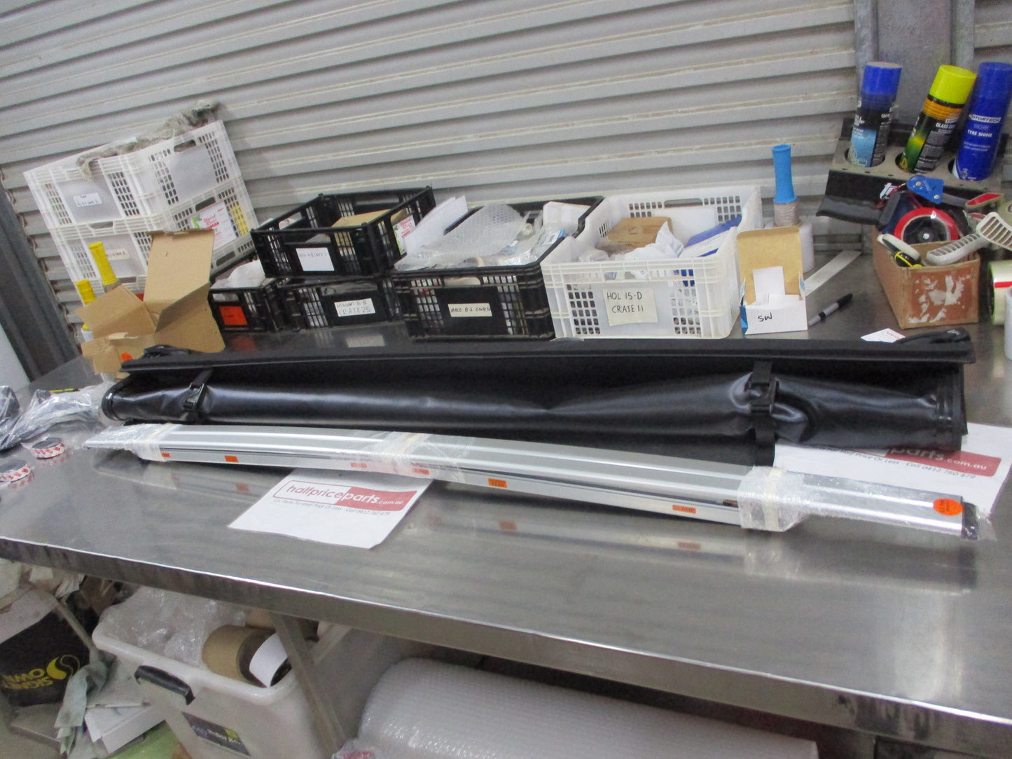 Mazda BT-50 Genuine Dual Cab Soft Tonneau Cover Kit Suits Sports Bar New Part