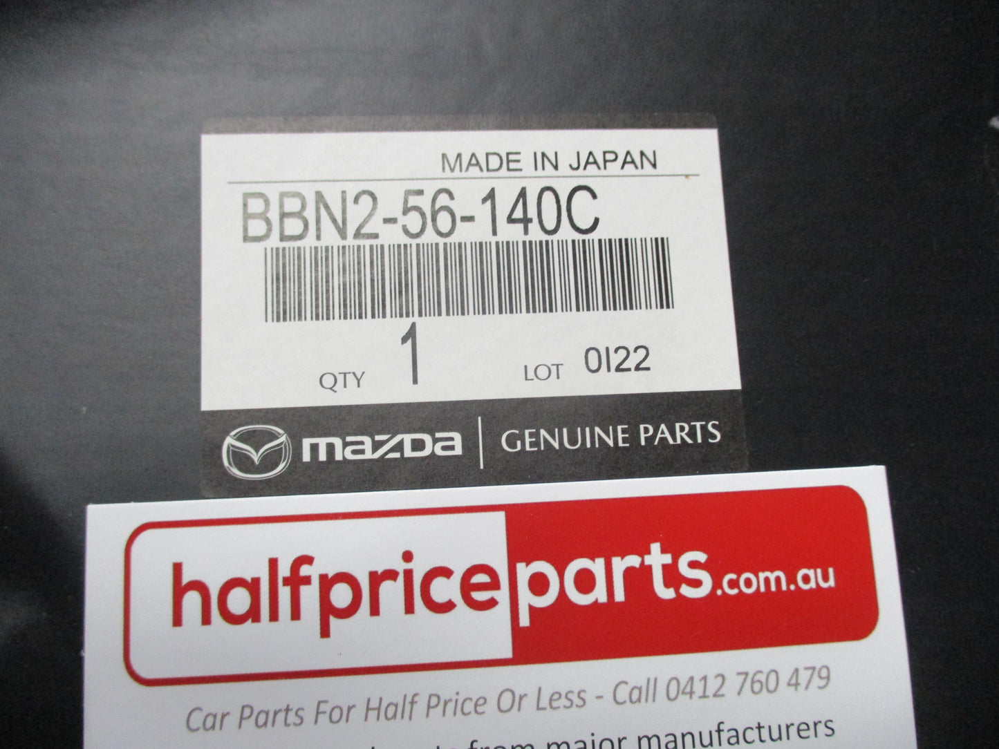 Mazda 3 BL Genuine Left Hand Inner Guard Liner New Part