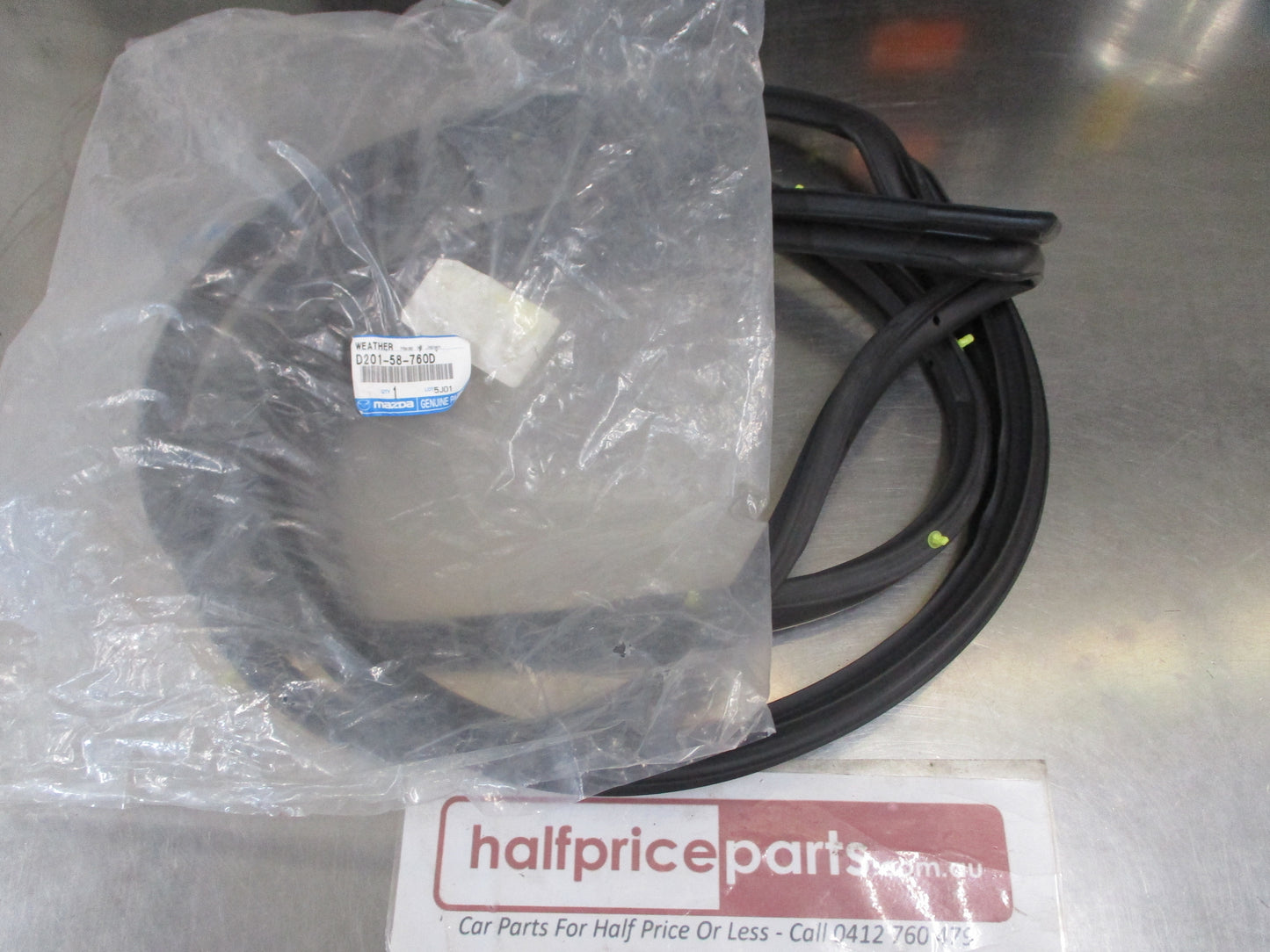 Mazda 2 Genuine Right Hand Front Door Weather Strip New Part