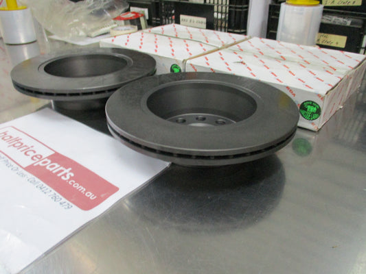 RDA Standard Rear Brake Rotor (Pair) Suits Audi A6 94-97 New Part
