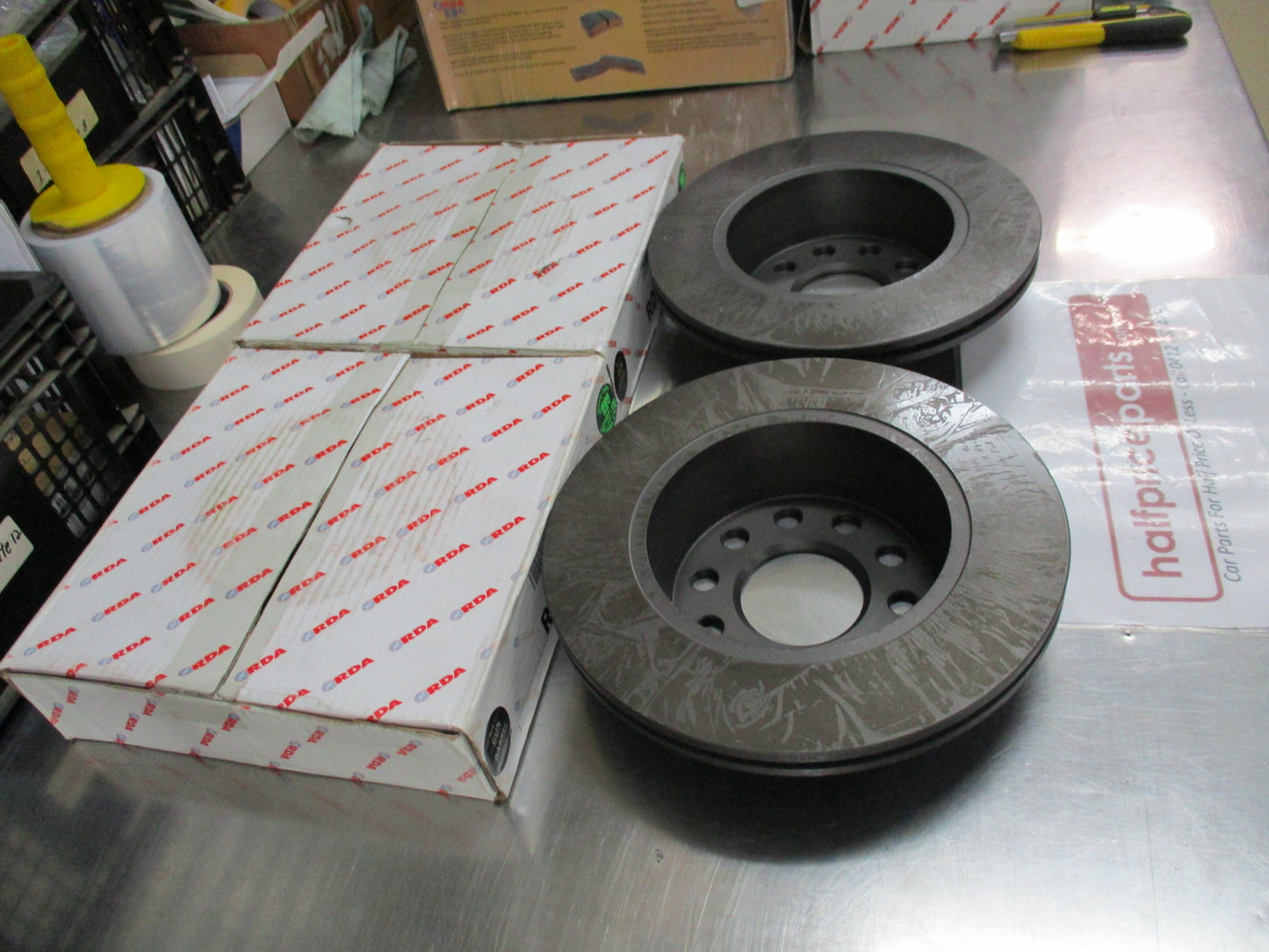 RDA Standard Rear Brake Rotor (Pair) Suits Audi A6 94-97 New Part