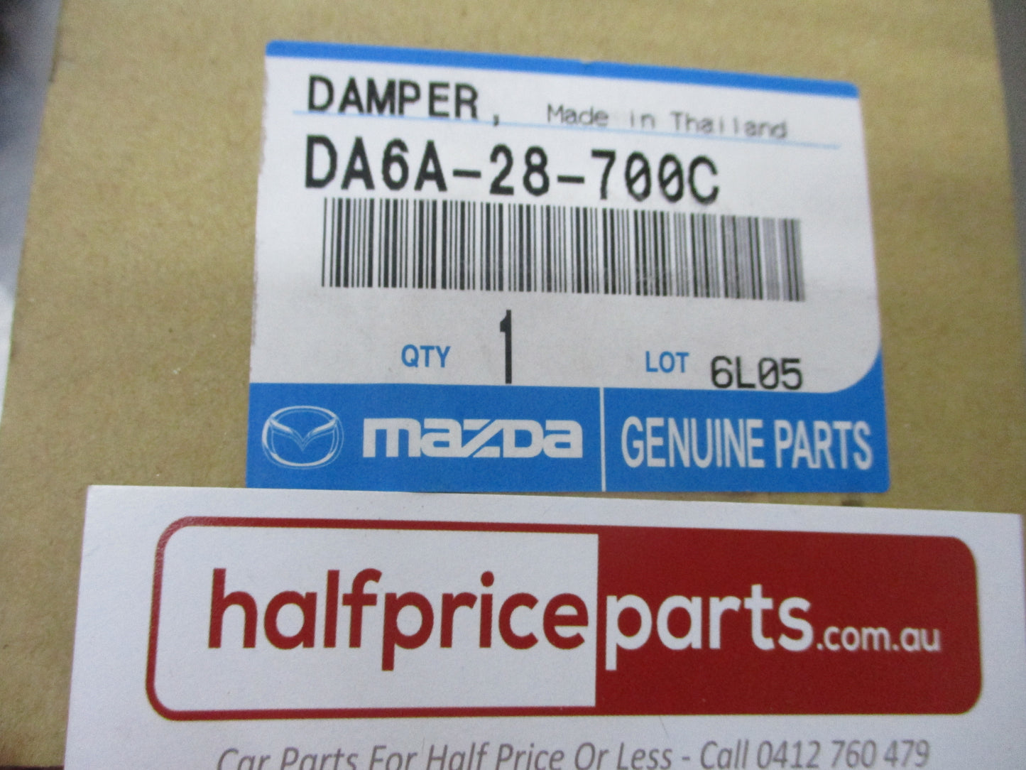 Mazda 2 Genuine Rear Shock Absorber New Part