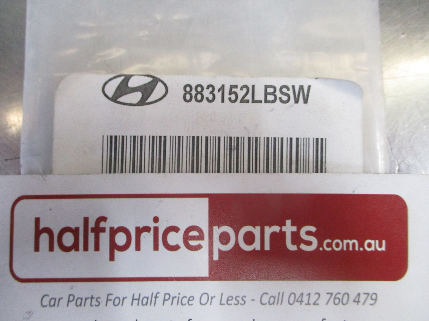 Hyundai i30 Genuine BLUE Sportswagon Front Door Decal New Part