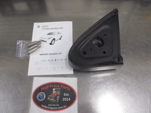 Mitsubishi MQ/MR Triton Genuine Left Hand Mirror Extension Kit New Part.