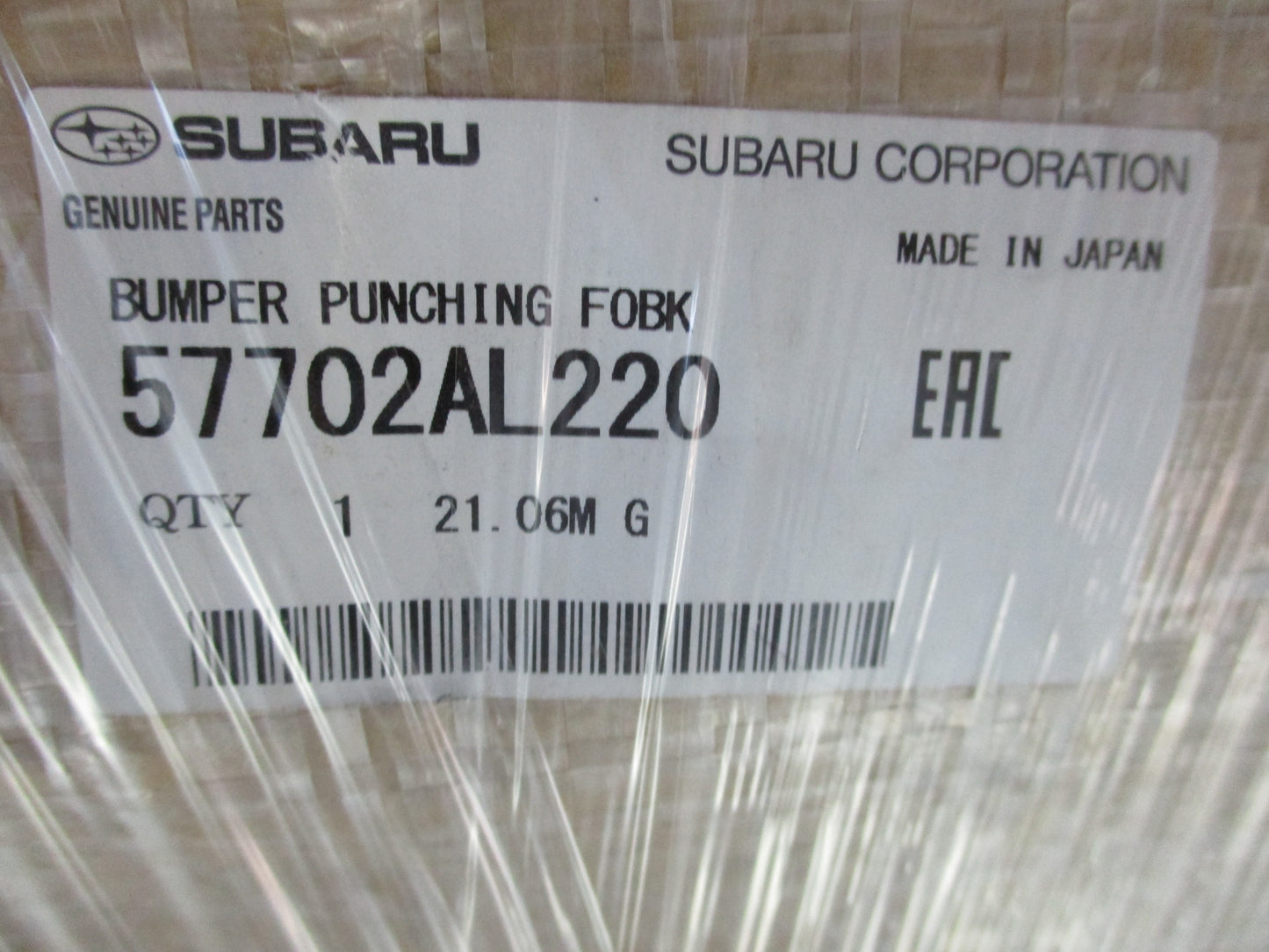 Subaru Outback BT Genuine Front Bumper Bar Cover New Part