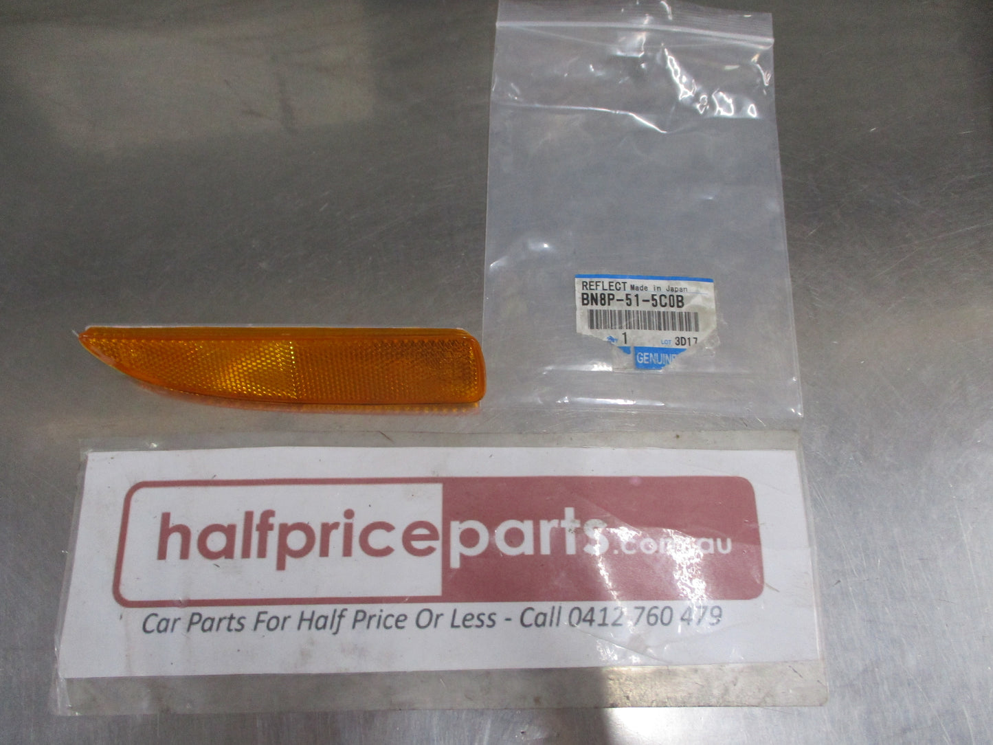 Mazda 3 BK Genuine Right Hand Rear Bumper Reflector New Part