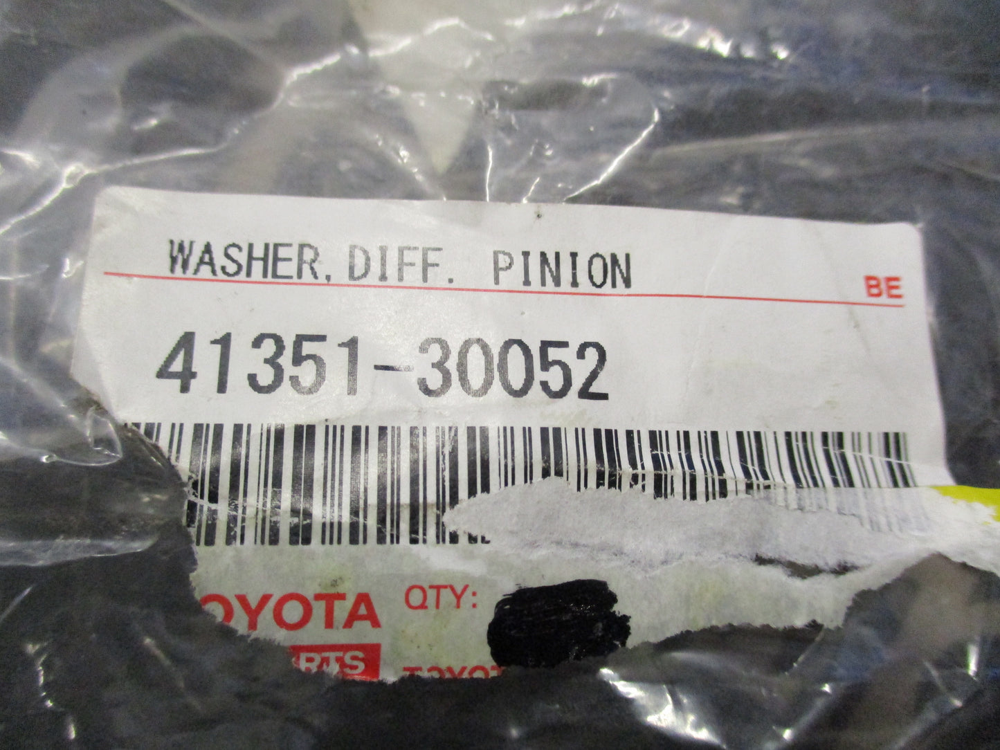 Toyota Genuine Rear Diff Thrust Pinion Washer New