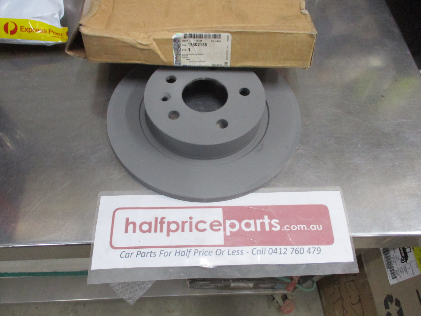 Holden Trax Genuine Rear Disc Rotors (Single) New Part