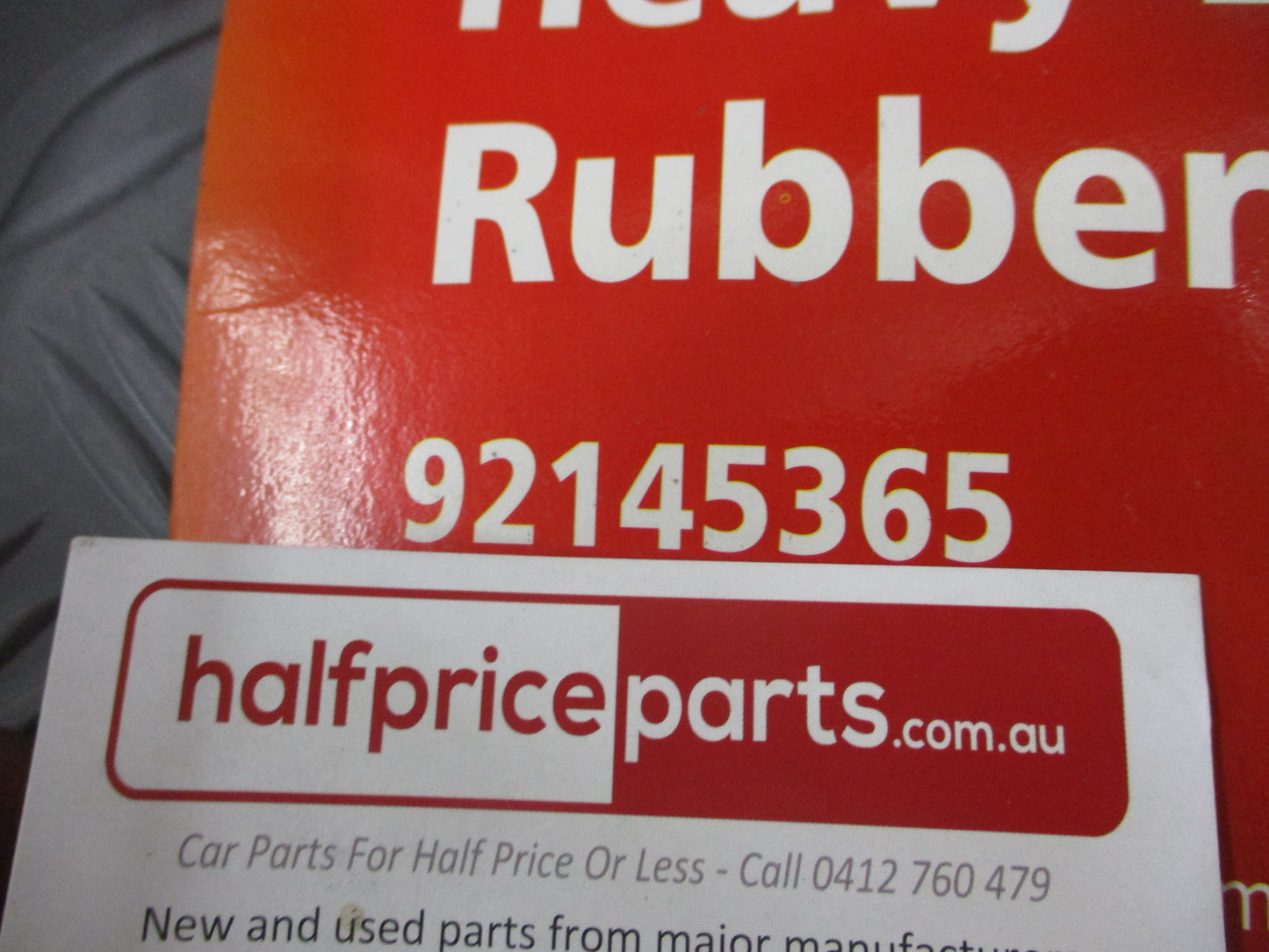 Holden RA/RC Rodeo Genuine Set Heavy Duty Rubber Mats New Part