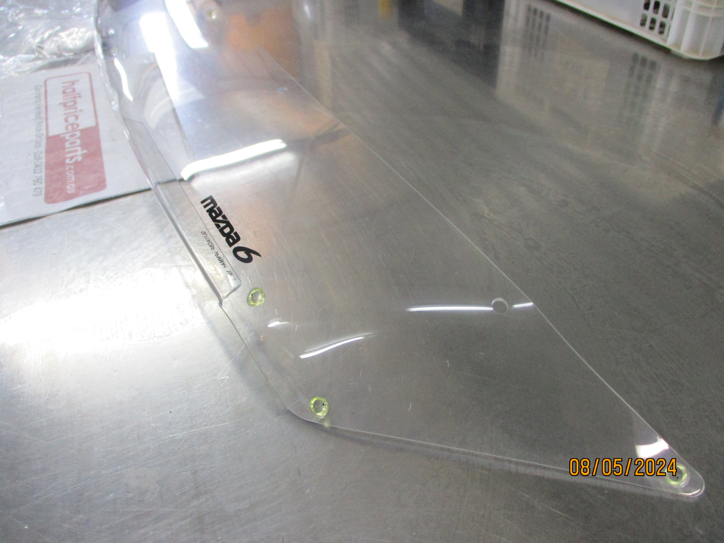 Mazda 6 GL Genuine Clear Bonnet Protector Kit New Part