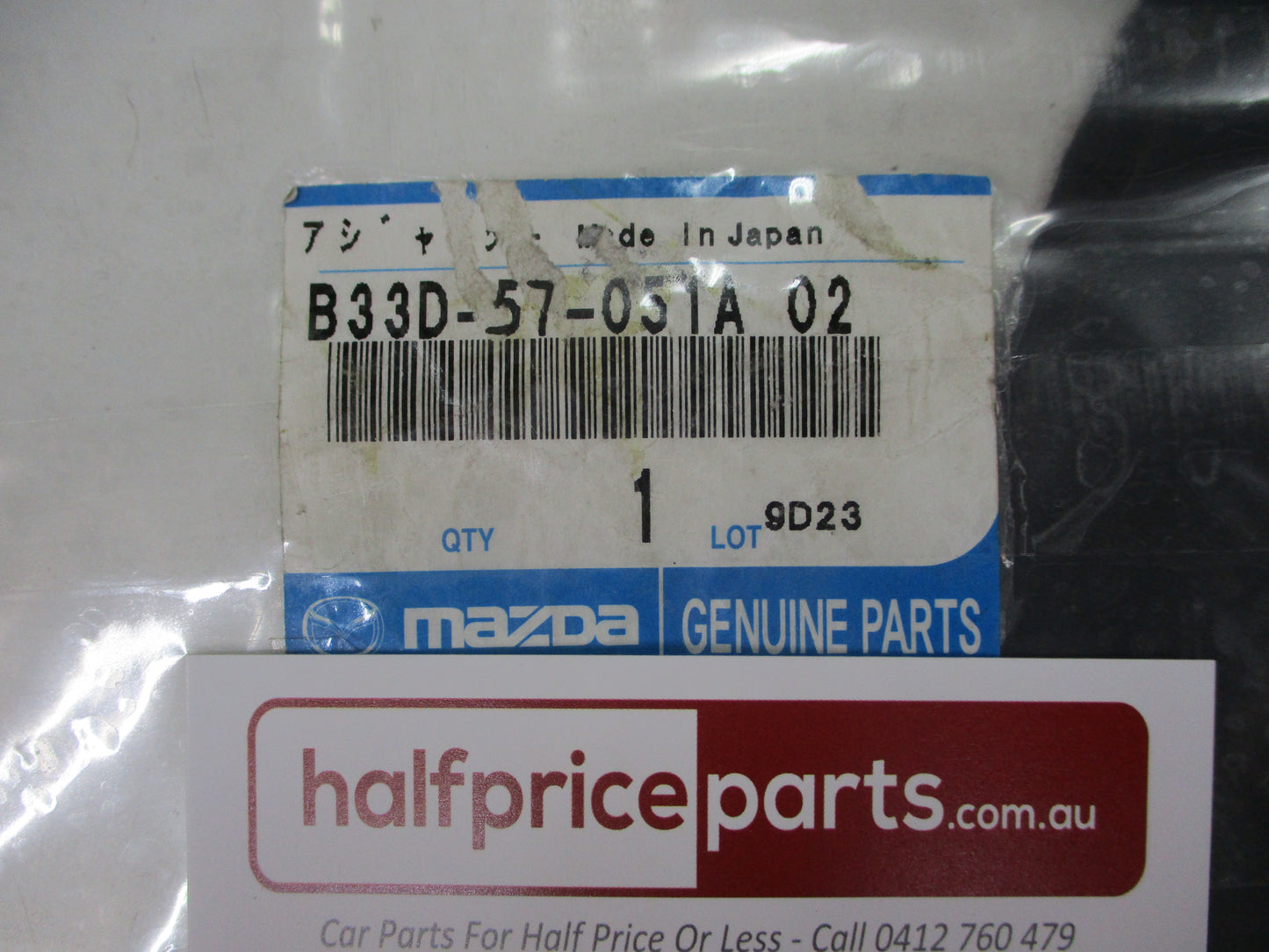 Mazda 3 Genuine Right Hand Rear Seat Railing Cover Trim New Part