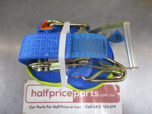 Maxi Ratchet Tie Down Strap 2500kg 9m X 50mm Long New Part