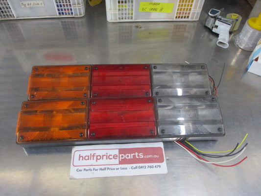 Truck Hella Designline Triple LED Tail Light Comb Lamp Pair Used Part