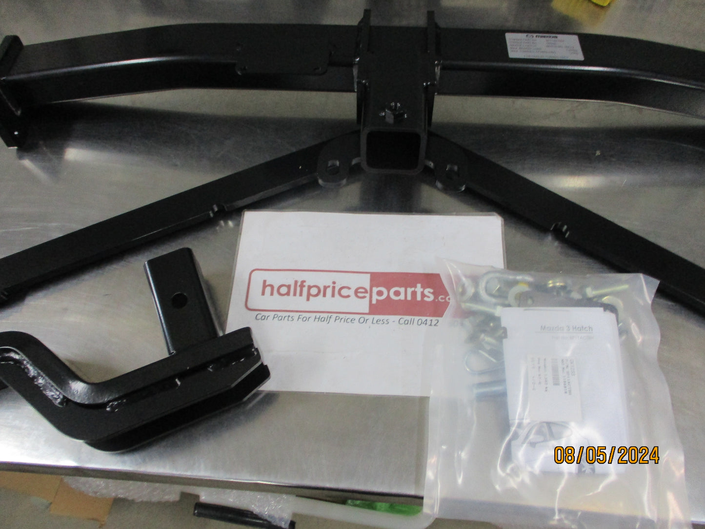 Mazda 3 Hatch Genuine Tow Bar Kit (No Wiring Harness) New Part